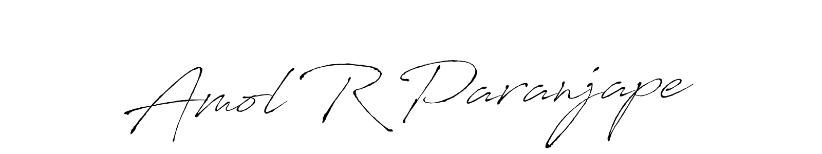 Use a signature maker to create a handwritten signature online. With this signature software, you can design (Antro_Vectra) your own signature for name Amol R Paranjape. Amol R Paranjape signature style 6 images and pictures png