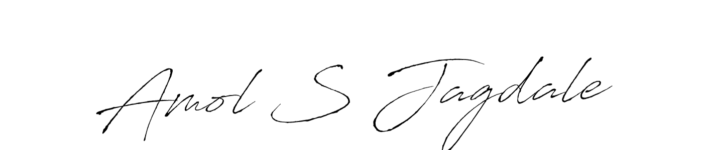 Also we have Amol S Jagdale name is the best signature style. Create professional handwritten signature collection using Antro_Vectra autograph style. Amol S Jagdale signature style 6 images and pictures png