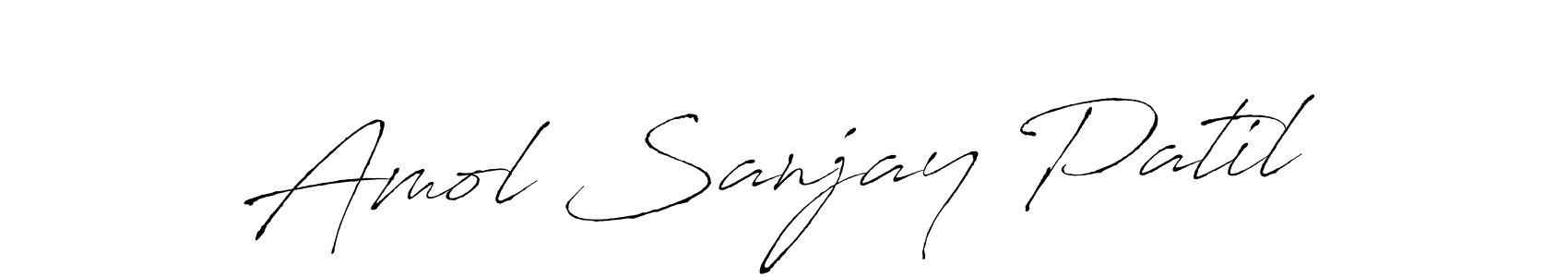 Make a beautiful signature design for name Amol Sanjay Patil. Use this online signature maker to create a handwritten signature for free. Amol Sanjay Patil signature style 6 images and pictures png