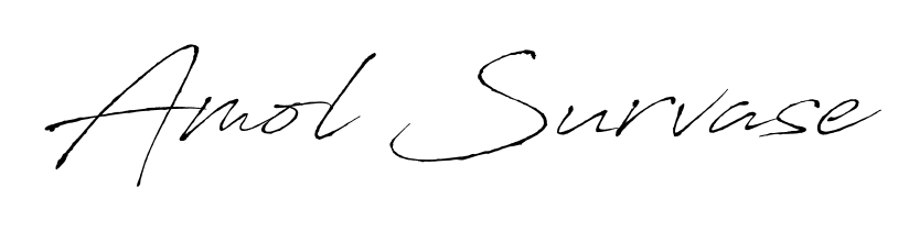 Generate high-definition signature styles for Amol Survase. The Antro_Vectra typeface ensures crisp legibility and sophisticated design. Amol Survase signature style 6 images and pictures png