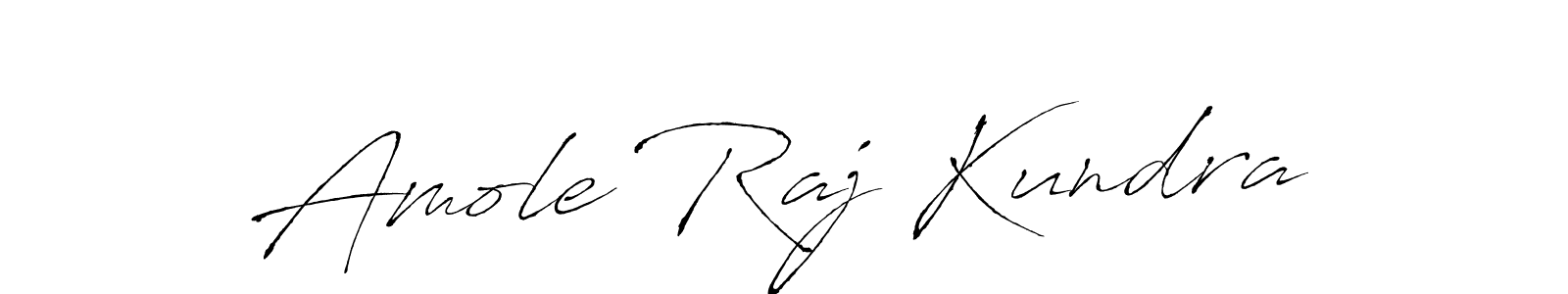 Amole Raj Kundra stylish signature style. Best Handwritten Sign (Antro_Vectra) for my name. Handwritten Signature Collection Ideas for my name Amole Raj Kundra. Amole Raj Kundra signature style 6 images and pictures png