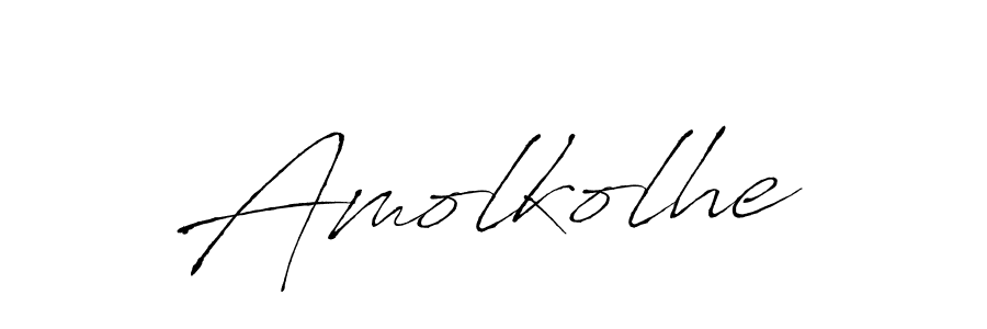 Use a signature maker to create a handwritten signature online. With this signature software, you can design (Antro_Vectra) your own signature for name Amolkolhe. Amolkolhe signature style 6 images and pictures png