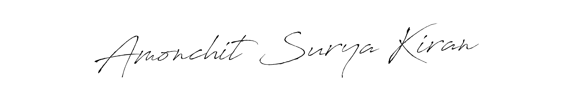 Check out images of Autograph of Amonchit Surya Kiran name. Actor Amonchit Surya Kiran Signature Style. Antro_Vectra is a professional sign style online. Amonchit Surya Kiran signature style 6 images and pictures png