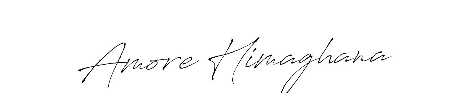 Antro_Vectra is a professional signature style that is perfect for those who want to add a touch of class to their signature. It is also a great choice for those who want to make their signature more unique. Get Amore Himaghana name to fancy signature for free. Amore Himaghana signature style 6 images and pictures png