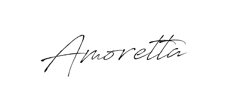 How to make Amoretta name signature. Use Antro_Vectra style for creating short signs online. This is the latest handwritten sign. Amoretta signature style 6 images and pictures png