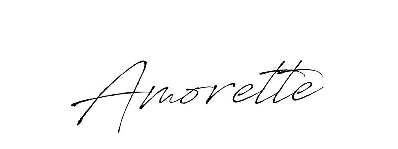 How to make Amorette name signature. Use Antro_Vectra style for creating short signs online. This is the latest handwritten sign. Amorette signature style 6 images and pictures png