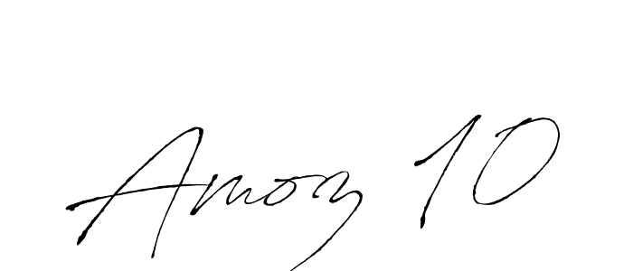 How to Draw Amoz 10 signature style? Antro_Vectra is a latest design signature styles for name Amoz 10. Amoz 10 signature style 6 images and pictures png