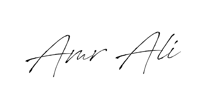 Design your own signature with our free online signature maker. With this signature software, you can create a handwritten (Antro_Vectra) signature for name Amr Ali. Amr Ali signature style 6 images and pictures png