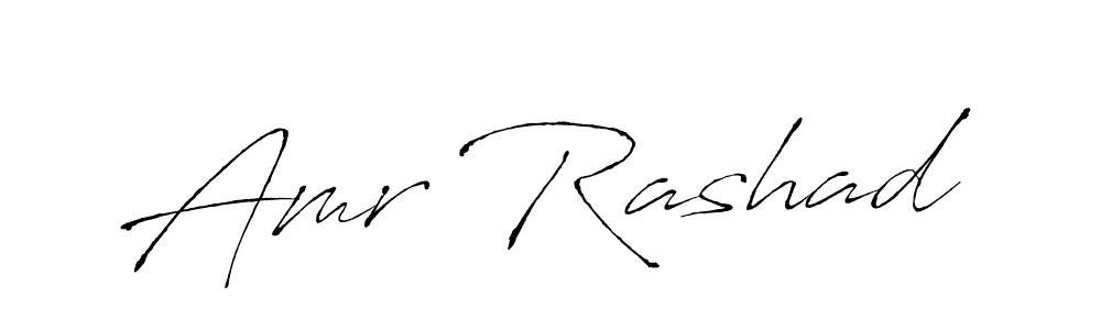 Make a beautiful signature design for name Amr Rashad. Use this online signature maker to create a handwritten signature for free. Amr Rashad signature style 6 images and pictures png