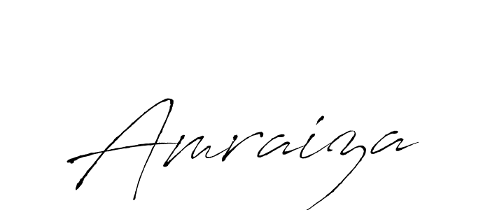 Antro_Vectra is a professional signature style that is perfect for those who want to add a touch of class to their signature. It is also a great choice for those who want to make their signature more unique. Get Amraiza name to fancy signature for free. Amraiza signature style 6 images and pictures png