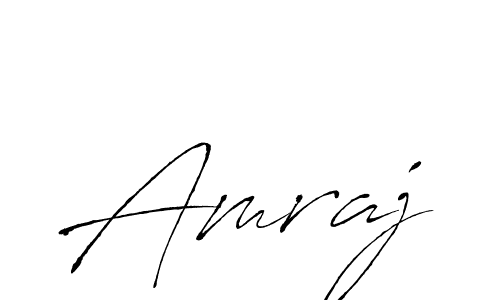Create a beautiful signature design for name Amraj. With this signature (Antro_Vectra) fonts, you can make a handwritten signature for free. Amraj signature style 6 images and pictures png