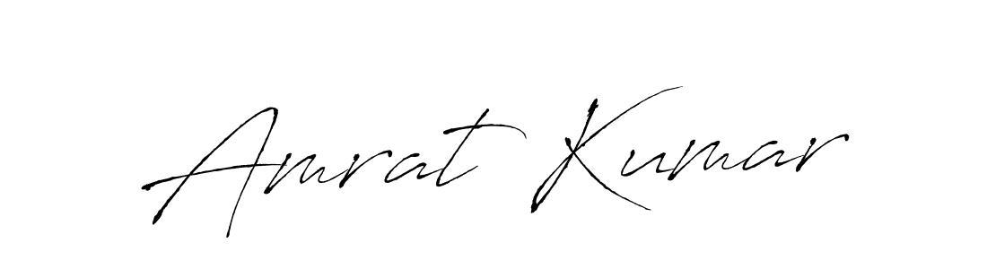 You should practise on your own different ways (Antro_Vectra) to write your name (Amrat Kumar) in signature. don't let someone else do it for you. Amrat Kumar signature style 6 images and pictures png