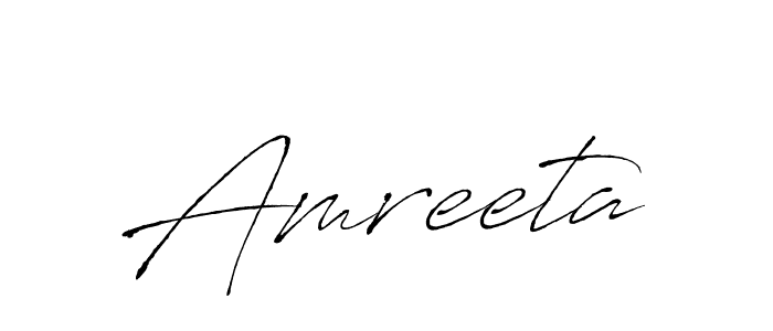 How to make Amreeta signature? Antro_Vectra is a professional autograph style. Create handwritten signature for Amreeta name. Amreeta signature style 6 images and pictures png