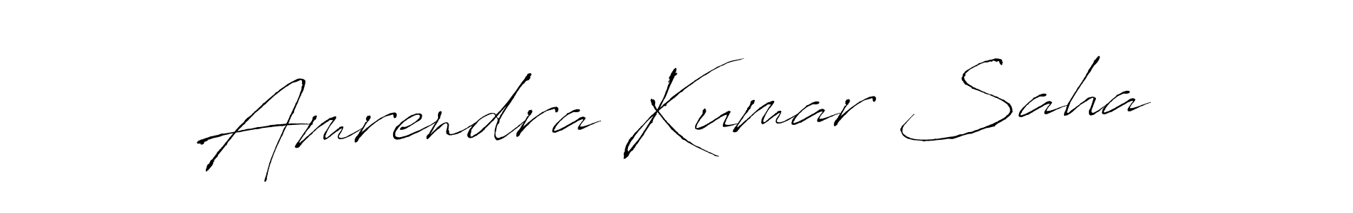 Make a short Amrendra Kumar Saha signature style. Manage your documents anywhere anytime using Antro_Vectra. Create and add eSignatures, submit forms, share and send files easily. Amrendra Kumar Saha signature style 6 images and pictures png