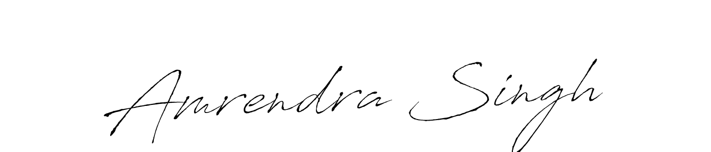 Also we have Amrendra Singh name is the best signature style. Create professional handwritten signature collection using Antro_Vectra autograph style. Amrendra Singh signature style 6 images and pictures png