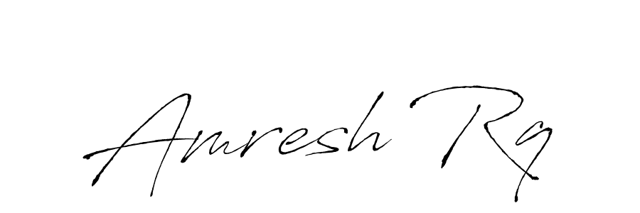 This is the best signature style for the Amresh Rq name. Also you like these signature font (Antro_Vectra). Mix name signature. Amresh Rq signature style 6 images and pictures png