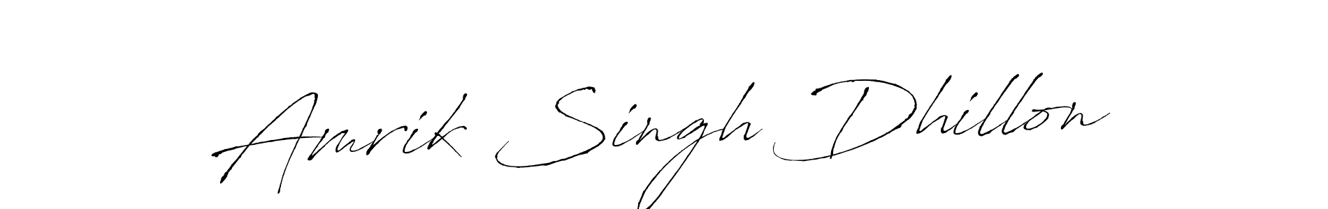 You should practise on your own different ways (Antro_Vectra) to write your name (Amrik Singh Dhillon) in signature. don't let someone else do it for you. Amrik Singh Dhillon signature style 6 images and pictures png