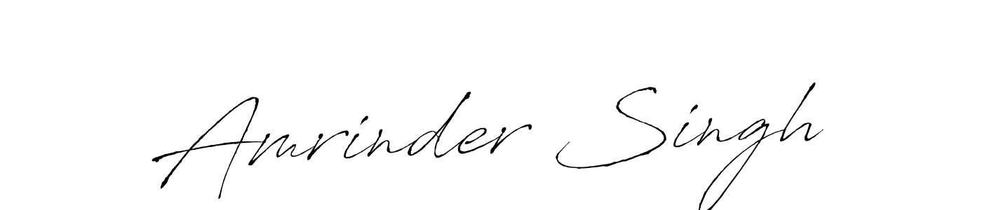 Amrinder Singh stylish signature style. Best Handwritten Sign (Antro_Vectra) for my name. Handwritten Signature Collection Ideas for my name Amrinder Singh. Amrinder Singh signature style 6 images and pictures png