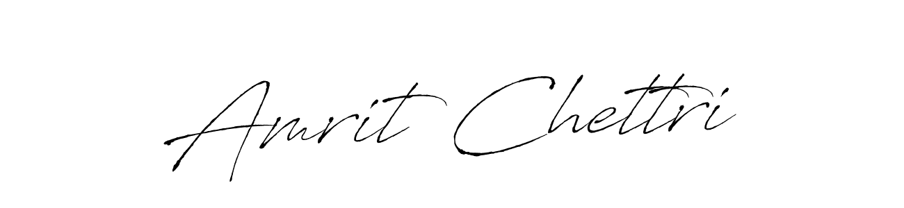 You should practise on your own different ways (Antro_Vectra) to write your name (Amrit Chettri) in signature. don't let someone else do it for you. Amrit Chettri signature style 6 images and pictures png