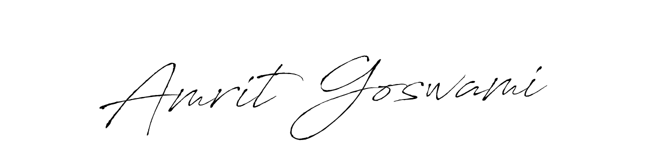 Use a signature maker to create a handwritten signature online. With this signature software, you can design (Antro_Vectra) your own signature for name Amrit Goswami. Amrit Goswami signature style 6 images and pictures png