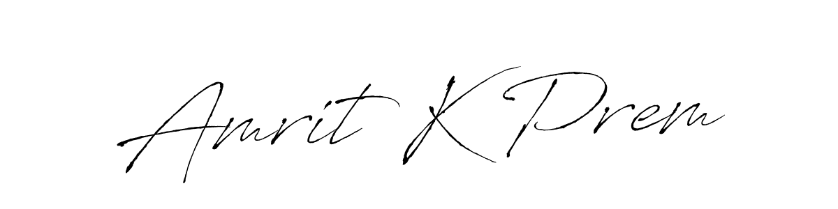 You should practise on your own different ways (Antro_Vectra) to write your name (Amrit K Prem) in signature. don't let someone else do it for you. Amrit K Prem signature style 6 images and pictures png