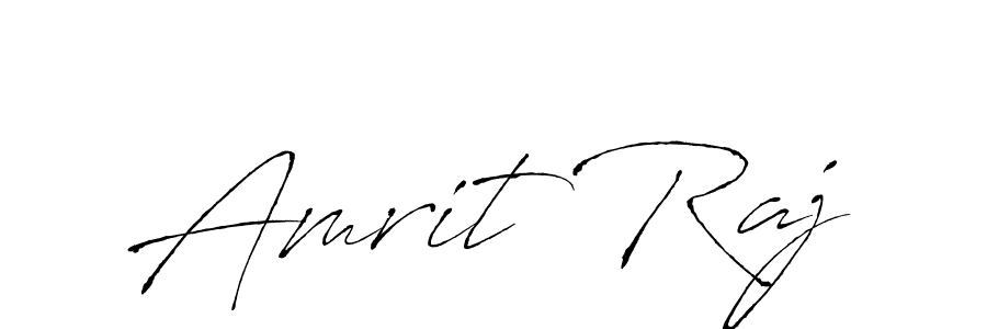 Design your own signature with our free online signature maker. With this signature software, you can create a handwritten (Antro_Vectra) signature for name Amrit Raj. Amrit Raj signature style 6 images and pictures png