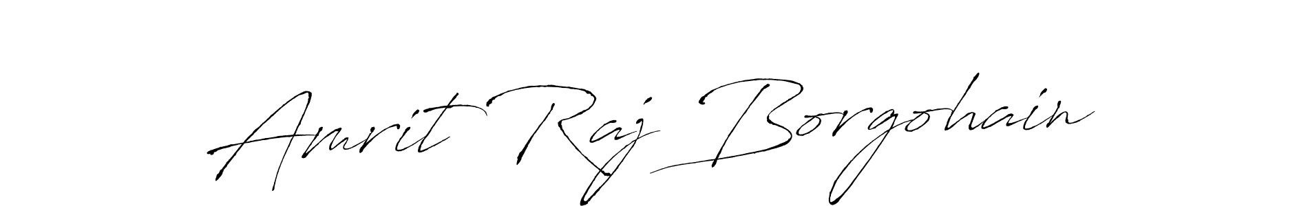 Design your own signature with our free online signature maker. With this signature software, you can create a handwritten (Antro_Vectra) signature for name Amrit Raj Borgohain. Amrit Raj Borgohain signature style 6 images and pictures png