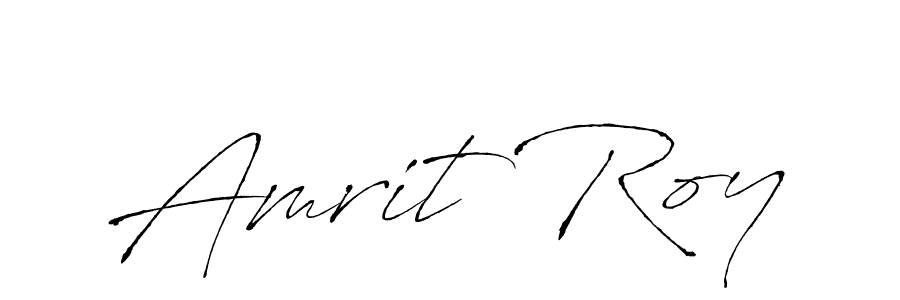 Amrit Roy stylish signature style. Best Handwritten Sign (Antro_Vectra) for my name. Handwritten Signature Collection Ideas for my name Amrit Roy. Amrit Roy signature style 6 images and pictures png