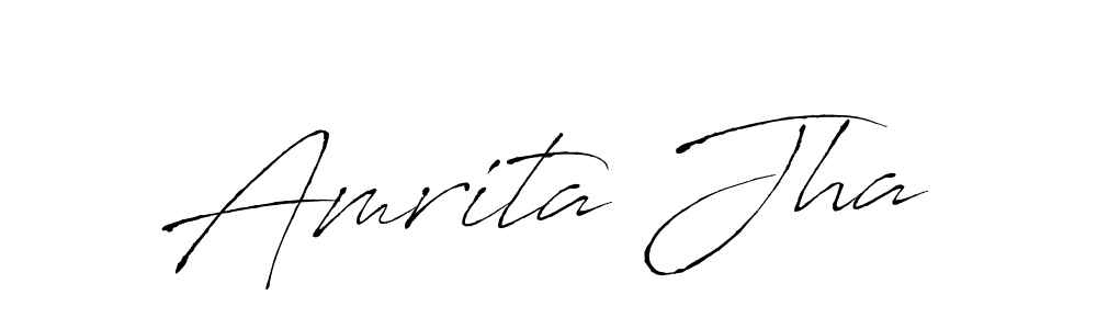 The best way (Antro_Vectra) to make a short signature is to pick only two or three words in your name. The name Amrita Jha include a total of six letters. For converting this name. Amrita Jha signature style 6 images and pictures png