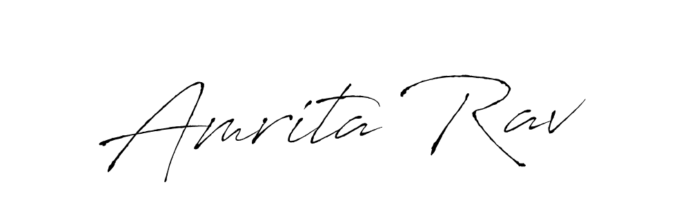 Design your own signature with our free online signature maker. With this signature software, you can create a handwritten (Antro_Vectra) signature for name Amrita Rav. Amrita Rav signature style 6 images and pictures png