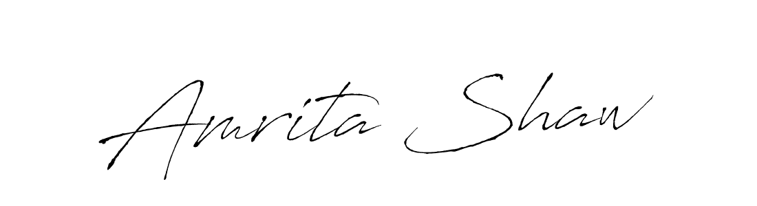 Amrita Shaw stylish signature style. Best Handwritten Sign (Antro_Vectra) for my name. Handwritten Signature Collection Ideas for my name Amrita Shaw. Amrita Shaw signature style 6 images and pictures png