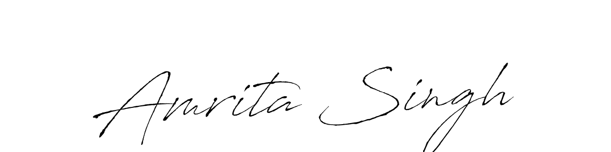 Amrita Singh stylish signature style. Best Handwritten Sign (Antro_Vectra) for my name. Handwritten Signature Collection Ideas for my name Amrita Singh. Amrita Singh signature style 6 images and pictures png