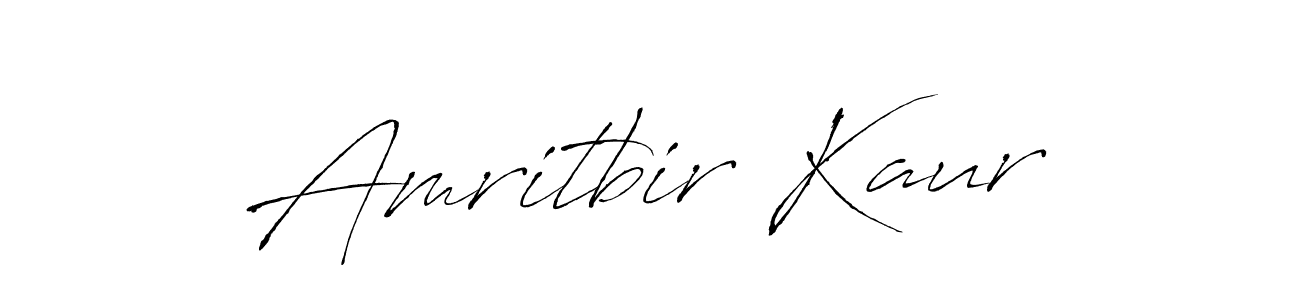 Antro_Vectra is a professional signature style that is perfect for those who want to add a touch of class to their signature. It is also a great choice for those who want to make their signature more unique. Get Amritbir Kaur name to fancy signature for free. Amritbir Kaur signature style 6 images and pictures png