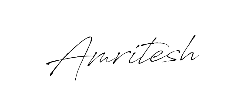 Make a beautiful signature design for name Amritesh. With this signature (Antro_Vectra) style, you can create a handwritten signature for free. Amritesh signature style 6 images and pictures png
