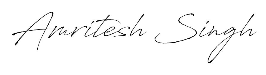 Also we have Amritesh Singh name is the best signature style. Create professional handwritten signature collection using Antro_Vectra autograph style. Amritesh Singh signature style 6 images and pictures png