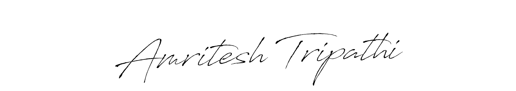 Make a beautiful signature design for name Amritesh Tripathi. With this signature (Antro_Vectra) style, you can create a handwritten signature for free. Amritesh Tripathi signature style 6 images and pictures png