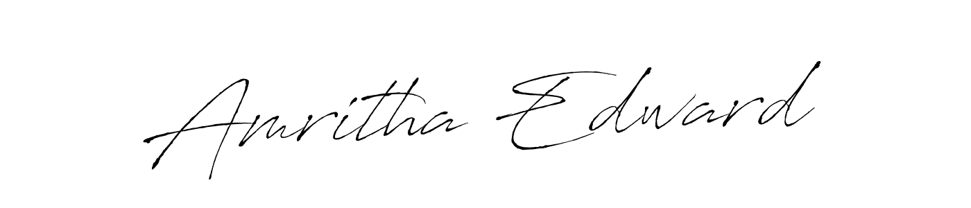 Make a beautiful signature design for name Amritha Edward. Use this online signature maker to create a handwritten signature for free. Amritha Edward signature style 6 images and pictures png