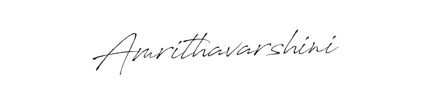 Amrithavarshini stylish signature style. Best Handwritten Sign (Antro_Vectra) for my name. Handwritten Signature Collection Ideas for my name Amrithavarshini. Amrithavarshini signature style 6 images and pictures png