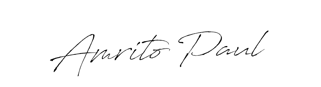 if you are searching for the best signature style for your name Amrito Paul. so please give up your signature search. here we have designed multiple signature styles  using Antro_Vectra. Amrito Paul signature style 6 images and pictures png