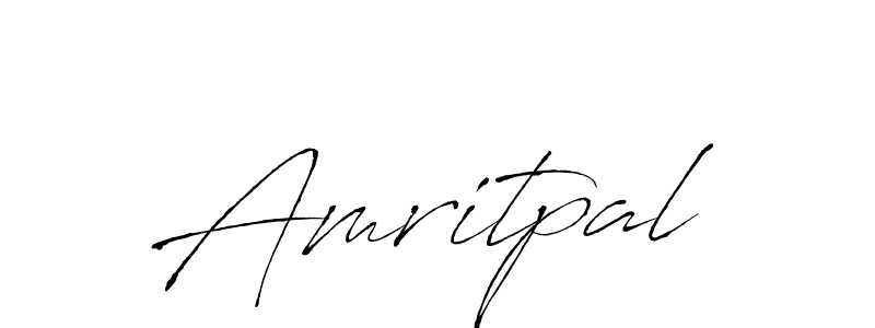 Design your own signature with our free online signature maker. With this signature software, you can create a handwritten (Antro_Vectra) signature for name Amritpal. Amritpal signature style 6 images and pictures png