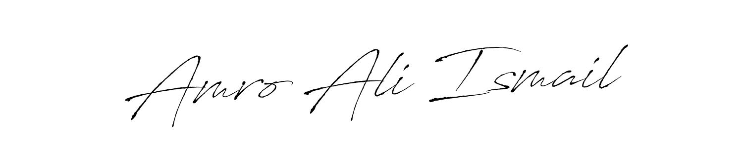 You can use this online signature creator to create a handwritten signature for the name Amro Ali Ismail. This is the best online autograph maker. Amro Ali Ismail signature style 6 images and pictures png