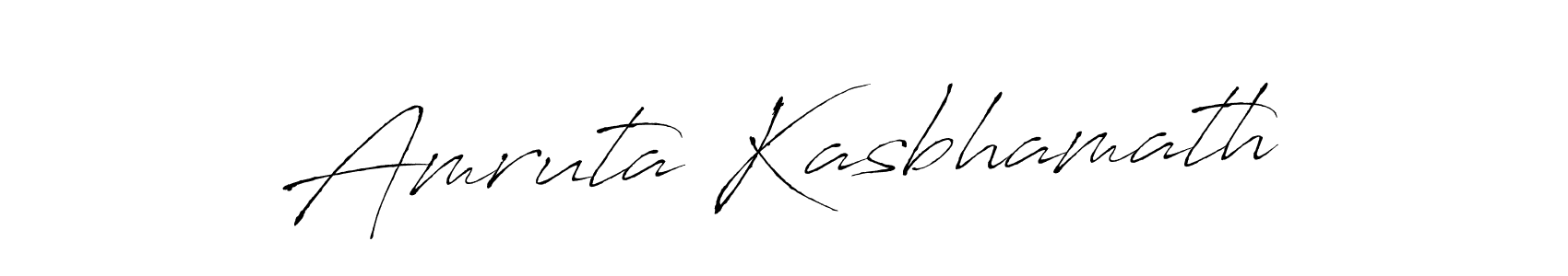 Create a beautiful signature design for name Amruta Kasbhamath. With this signature (Antro_Vectra) fonts, you can make a handwritten signature for free. Amruta Kasbhamath signature style 6 images and pictures png