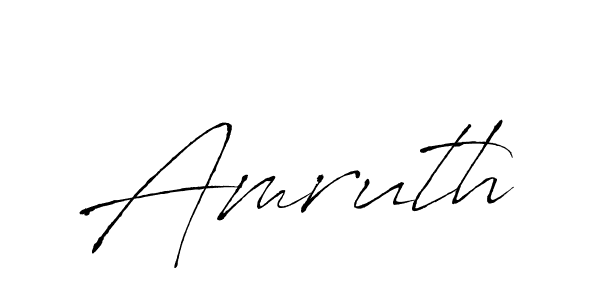 The best way (Antro_Vectra) to make a short signature is to pick only two or three words in your name. The name Amruth include a total of six letters. For converting this name. Amruth signature style 6 images and pictures png