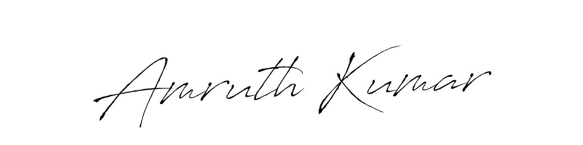 Best and Professional Signature Style for Amruth Kumar. Antro_Vectra Best Signature Style Collection. Amruth Kumar signature style 6 images and pictures png