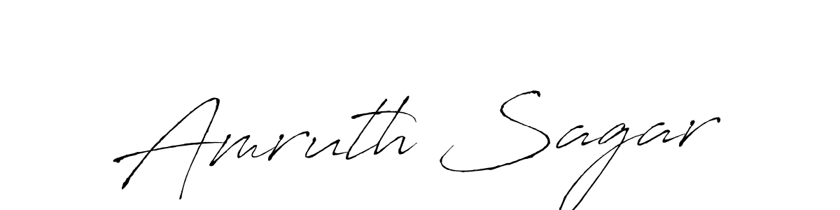 You should practise on your own different ways (Antro_Vectra) to write your name (Amruth Sagar) in signature. don't let someone else do it for you. Amruth Sagar signature style 6 images and pictures png