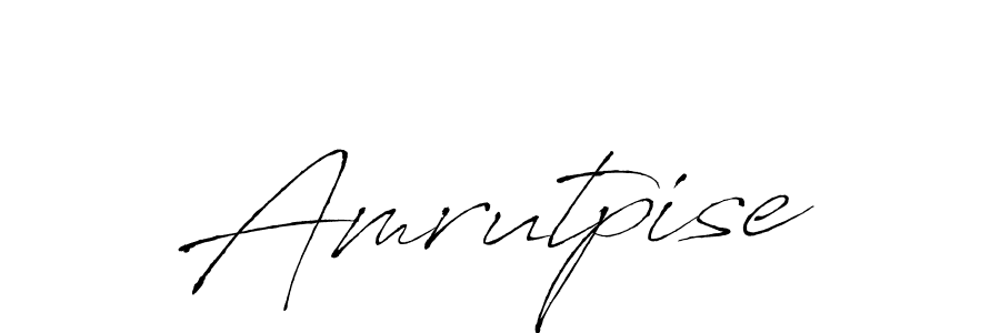 Also You can easily find your signature by using the search form. We will create Amrutpise name handwritten signature images for you free of cost using Antro_Vectra sign style. Amrutpise signature style 6 images and pictures png