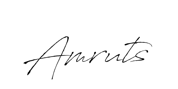 Antro_Vectra is a professional signature style that is perfect for those who want to add a touch of class to their signature. It is also a great choice for those who want to make their signature more unique. Get Amruts name to fancy signature for free. Amruts signature style 6 images and pictures png