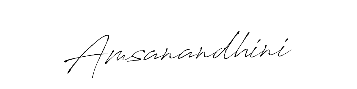 Antro_Vectra is a professional signature style that is perfect for those who want to add a touch of class to their signature. It is also a great choice for those who want to make their signature more unique. Get Amsanandhini name to fancy signature for free. Amsanandhini signature style 6 images and pictures png