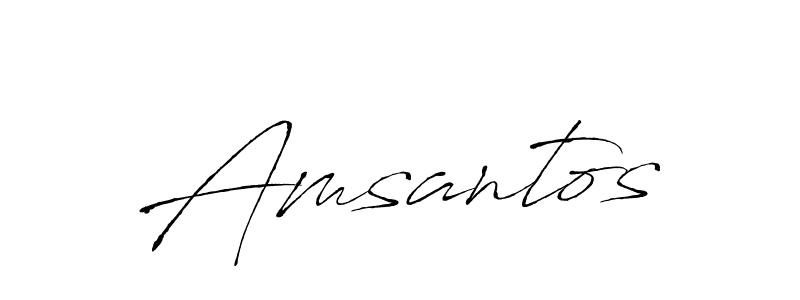 Similarly Antro_Vectra is the best handwritten signature design. Signature creator online .You can use it as an online autograph creator for name Amsantos. Amsantos signature style 6 images and pictures png