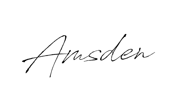 How to make Amsden signature? Antro_Vectra is a professional autograph style. Create handwritten signature for Amsden name. Amsden signature style 6 images and pictures png